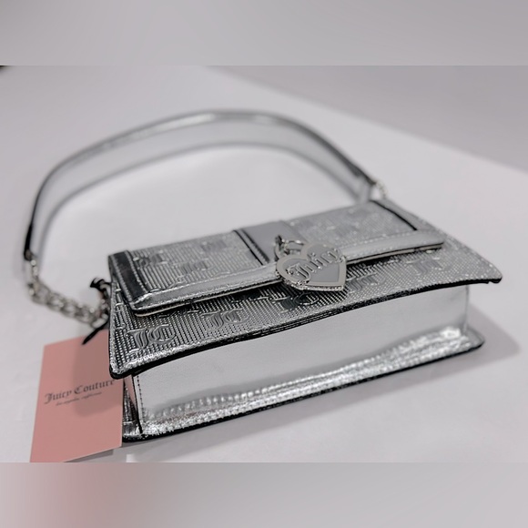 Juicy Couture Silver Simply Perfect Shoulder Bag - Picture 11 of 14